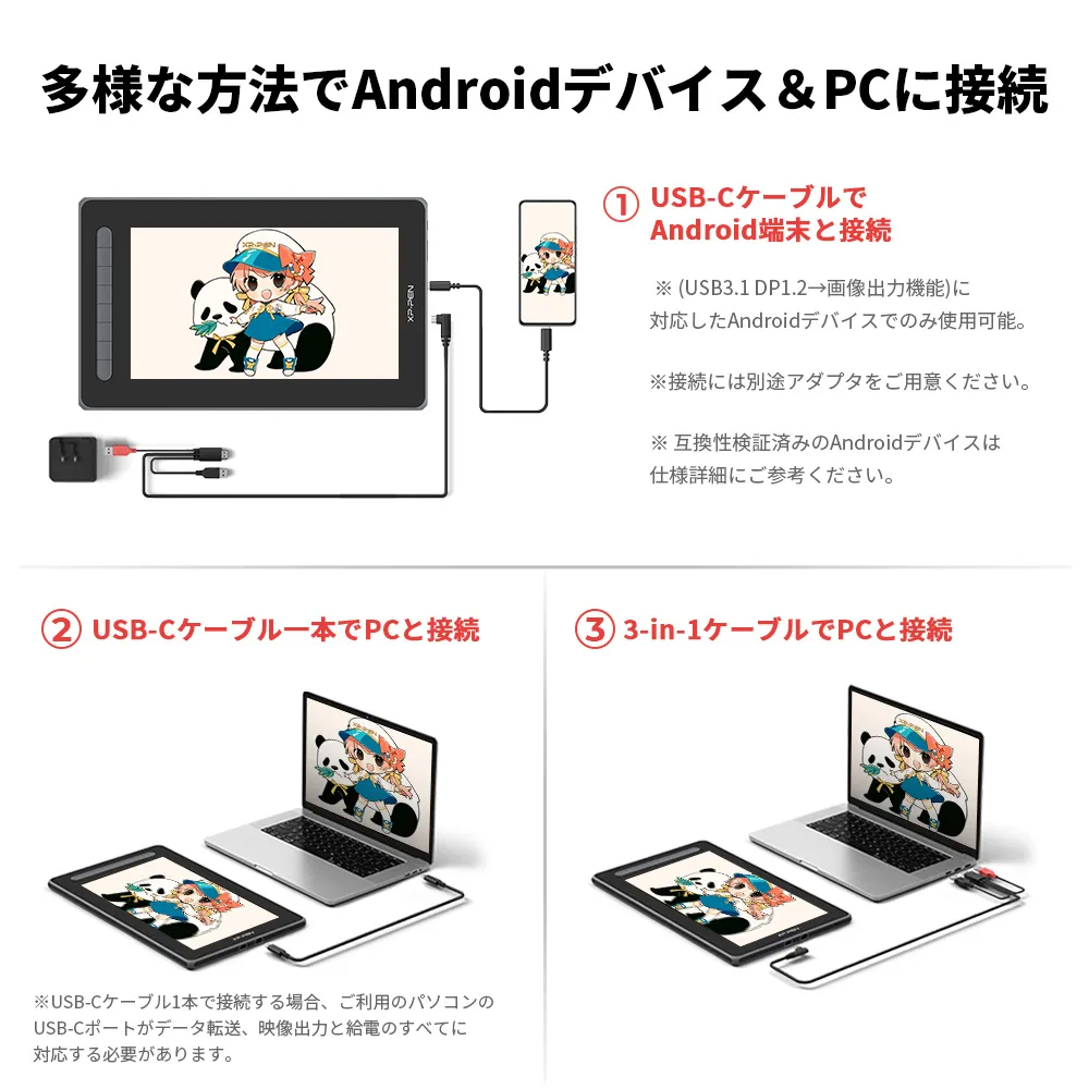 豪華版】Artist 12セカンド X3スマートチップ搭載したペンを採用した液晶ペンタブレット | XPPen公式ストア