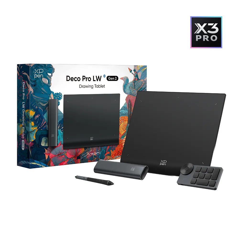 XPPen新作板タブ Deco Pro (Gen2)シリーズ ペンタブレット 3