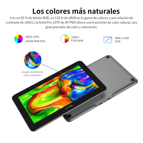 XPPen Artist Pro 16TP Pantalla digitalizadora multitáctil de