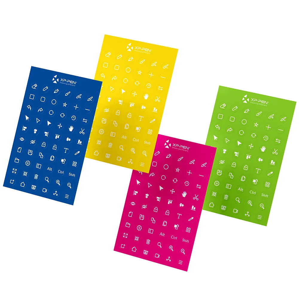 Shortcut Keys Sticker (Pack of 8)