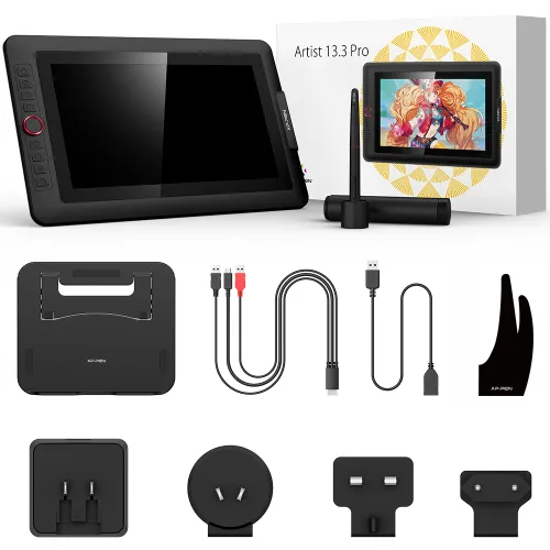 Amazon.co.jp: XPPen 液タブ 液晶タブレット 13.3インチ フル