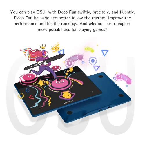 Deco Fun L / S / XS best drawing tablet for beginners | XP