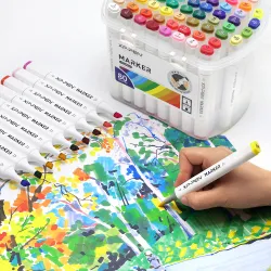 Drawing Markers with Soft Tips