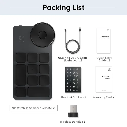 ACK05 Drawing Shortcut Remote