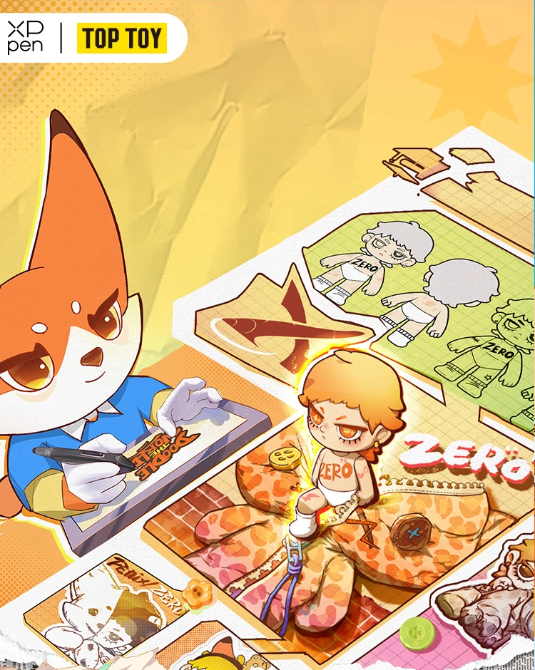 XPPen × TOP TOY Global Art Toy Design Contest