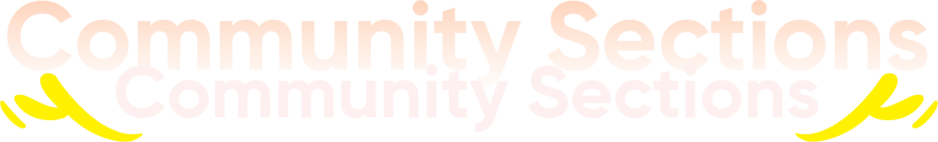 Community Sections