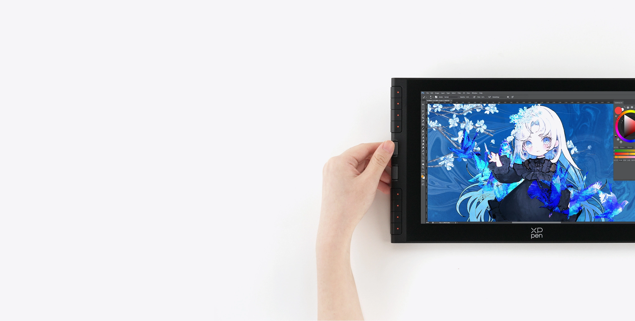 創作の自由度を高める精密ダイヤル - X-ダイヤル の実物写真