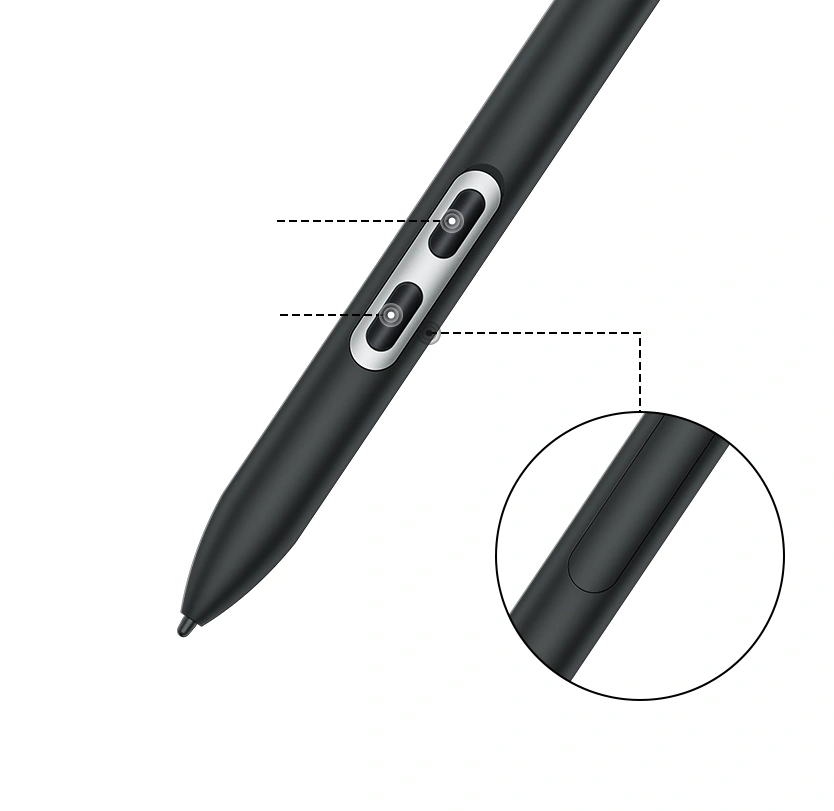 【MUJE】XP PEN Amazon.com: XP-PEN PA2 8192 Pen Pressure Battery-Free Stylus