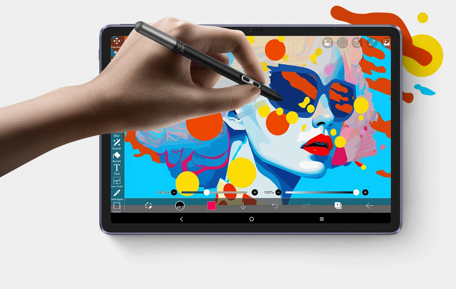 美品　XPPen Magic Drawing Pad マジックドローイングパッド Magic Drawing Pad【2025最新版】Android14搭載