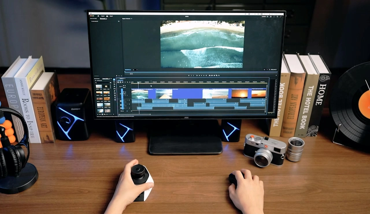 Pilot Pro 編集コンソール｜動画編集を加速するプロ仕様左手デバイス