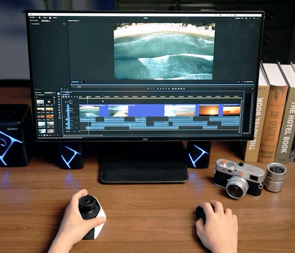 Pilot Pro 編集コンソール｜動画編集を加速するプロ仕様左手デバイス