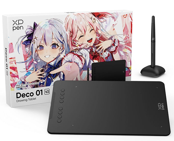 Deco 01 V2 ペンタブ、板タブ | XPPen公式サイト