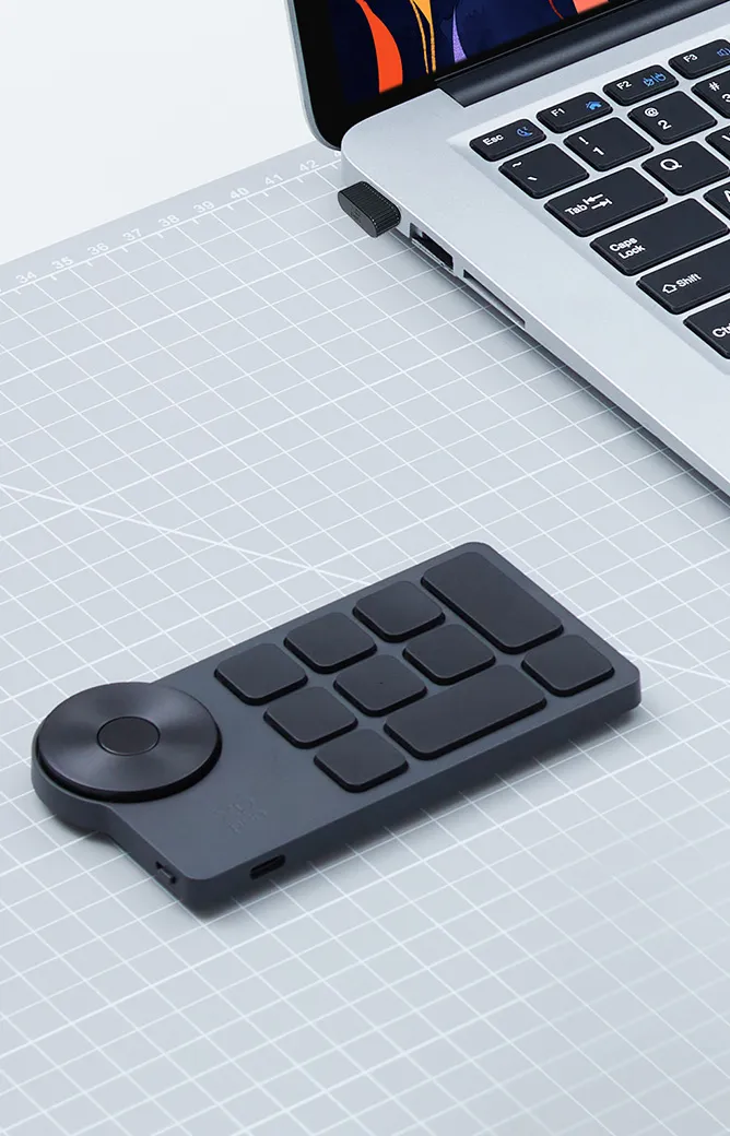 ack05 ショートカットリモート ワイヤレス接続 or 有線接続両方対応の左手デバイス | XPPen公式ストア