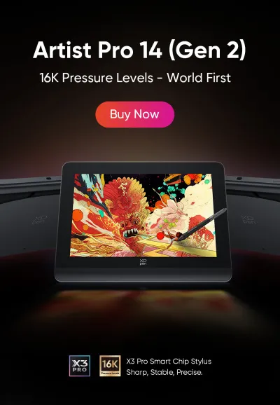 XPPen Deco Pro (Gen 2) Graphics Tablet World First 16K Pressure