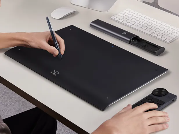 World first 16K pressure levels. Ultimate paper-like surface for immersive creation. One paper design, boundless space for your ideas to run wild. 10hrs battery life, non-stop inspiration. Bluetooth 5.0 wireless connection